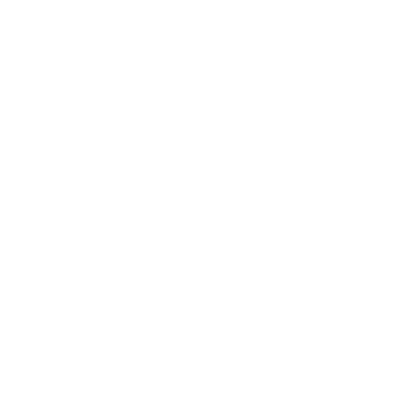 White illustration outline of a water droplet inside two arrows making a circle