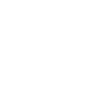 White illustration outline of three trees in a group