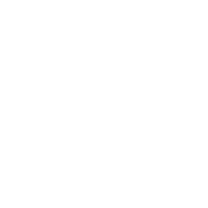 White illustration outline of two hands holding a leaf between them