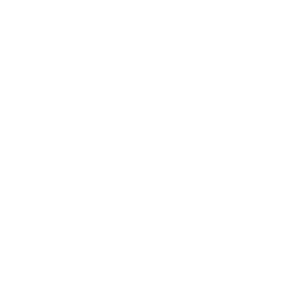 White illustration outline of three slightly different sized water droplets in a group